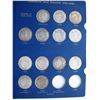 Image 2 : CANADIAN HALF DOLLAR SET (1937 to 1967)  34 coins (Over 10 oz Silver) - 2 coins missing