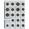 Image 1 : 1844,1812,1837,1837- SHEET OF ASSORTED COINS INCLUDING 1/2 PENNY TOKENS