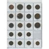 Image 2 : 1844,1812,1837,1837- SHEET OF ASSORTED COINS INCLUDING 1/2 PENNY TOKENS