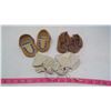 Image 1 : THREE PAIRS OF BABY MOCASSINS