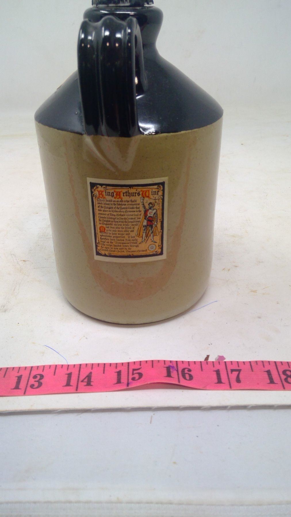 THE HONEYMOON DRINK BY CORNISH MEAD CO. LTD. VINTAGE STONEWARE (CAME