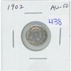 Image 1 : 1902 SILVER 5 CENTS (AU-50 LUSTROUS)