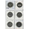 Image 1 : LOT OF 6 NICE NICKEL DOLLARS