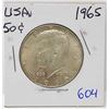 Image 1 : 1965 KENNEDY PARTIAL SILVER HALF DOLLAR
