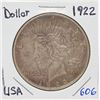 Image 2 : 1922 PEACE SILVER DOLLAR