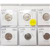 Image 2 : 8 US COINS (3 DIMES, 5 NICKELS)