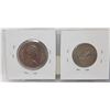 Image 4 : 1958 SILVER 25 CENT & 1981 NICKEL 50 CENT COIN