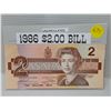 Image 1 : 1986 TWO DOLLAR NOTE