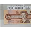 Image 3 : 1986 TWO DOLLAR NOTE