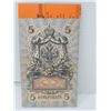 Image 2 : 1909 RUSSIAN 5 ROUBLES NOTE