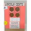 Image 2 : 4 GEORGE V CENT (1933, 1934, 1935, 1936) & 4 LINCOLN WHEAT CENT (1928D, 1929, 1930, 1934)
