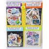 Image 1 : FOUR 100 STAMP PACKAGES (MORE THAN 400 STAMPS IN TOTAL)