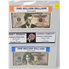 Image 1 : TWO FAMOUS AMERICANS ON MILLION DOLLAR BILLS