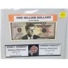 Image 3 : TWO FAMOUS AMERICANS ON MILLION DOLLAR BILLS
