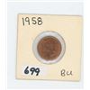 Image 1 : 1958 CANADIAN LARGE CENT