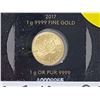 Image 2 : 2017 - 50 CENT PURE GOLD MAPLE LEAF (99.99 - 1 GRAM)