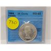Image 1 : 1964MS-63 FIFTY CENT COIN