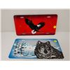 Image 1 : 2- LICENSE PLATE COVERS
