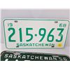 Image 2 : 1956 & 1968 SASK LICENSE PLATES