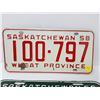 Image 2 : 1956, 1958 SASK LICENSE PLATES