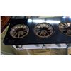 Image 2 : THREE BURNER KEROSENE STOVE (14" X 10" X 38.5")
