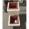 Image 2 : TWO WHEEL PLANTER (13" X 26" X 25.5")