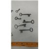 Image 2 : LOT OF 13 SKELETON KEYS
