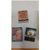 Image 3 : LOT OF COLLECTIBLES (VOLTMETER, BOTTLE OPENER, ASSORTED ADVERTISING MATCH BOOKS)