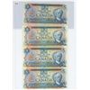 Image 1 : (4) 1979 $5.00 BILLS