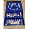 Image 1 : Silver plated cutlery set