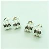 Image 4 : Sterling Silver 2 Pairs Of Earrings, Suggested Retail Value $40