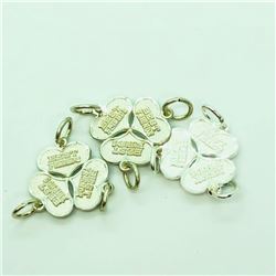 Sterling Silver Three Lots Of Breakable Pendant (~weight 3.2g), Suggested Retail Value $60