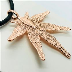 Natural Leaf Pendant, Suggested Retail Value $60
