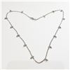 Image 1 : 10K White Gold 16" 16" Necklace (~weight 4.37g), Suggested Retail Value $1800 (Estimated Selling Pri