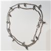 Image 2 : 10K White Gold 16" 16" Necklace (~weight 4.37g), Suggested Retail Value $1800 (Estimated Selling Pri