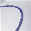 Image 5 : Silver Tanzanite 16 Inch Necklace
