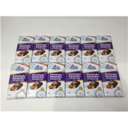 Lot of Cable Car Almond Milk Chocolate Bars (12 x 100g)