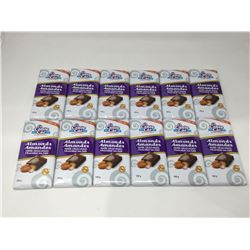 Lot of Cable Car Almond Milk Chocolate Bars (12 x 100g)