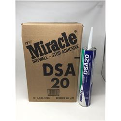 Miracle Drywall- Stud Adhesive DSA20 12 x 1/4Gl