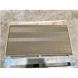 Case of Carpet Tile Overlay (10- 36inch x 18 inch)