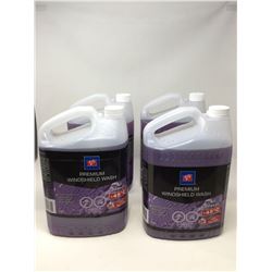 Lot of Premium Winshield Wash- All Season (4 x 3.78L)