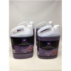 Lot of Premium Winshield Wash- All Season (4 x 3.78L)