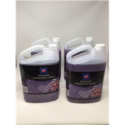 Lot of Premium Winshield Wash- All Season (4 x 3.78L)