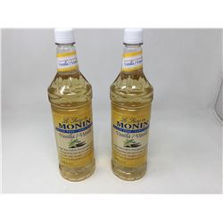 Lot of MoninSugar Free Vanilla (2 x1L)