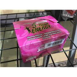 Lot of 5 Hour Energy- Pink Lemonade (12 x 57ml)