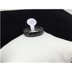 Men's Black Ring-Size 12