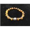 Image 1 : Beaded Tigers Eye Buddha Bracelet
