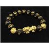 Image 2 : Beaded Bracelet with Golden Dragon