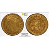 Image 3 : 1783/2-S CF Spain 1/2 Escudos Gold Coin PCGS AU55
