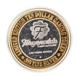 .999 Silver Fitzgeralds Casino & Hotel Las Vegas, NV $20 Limited Edition Gaming Token
